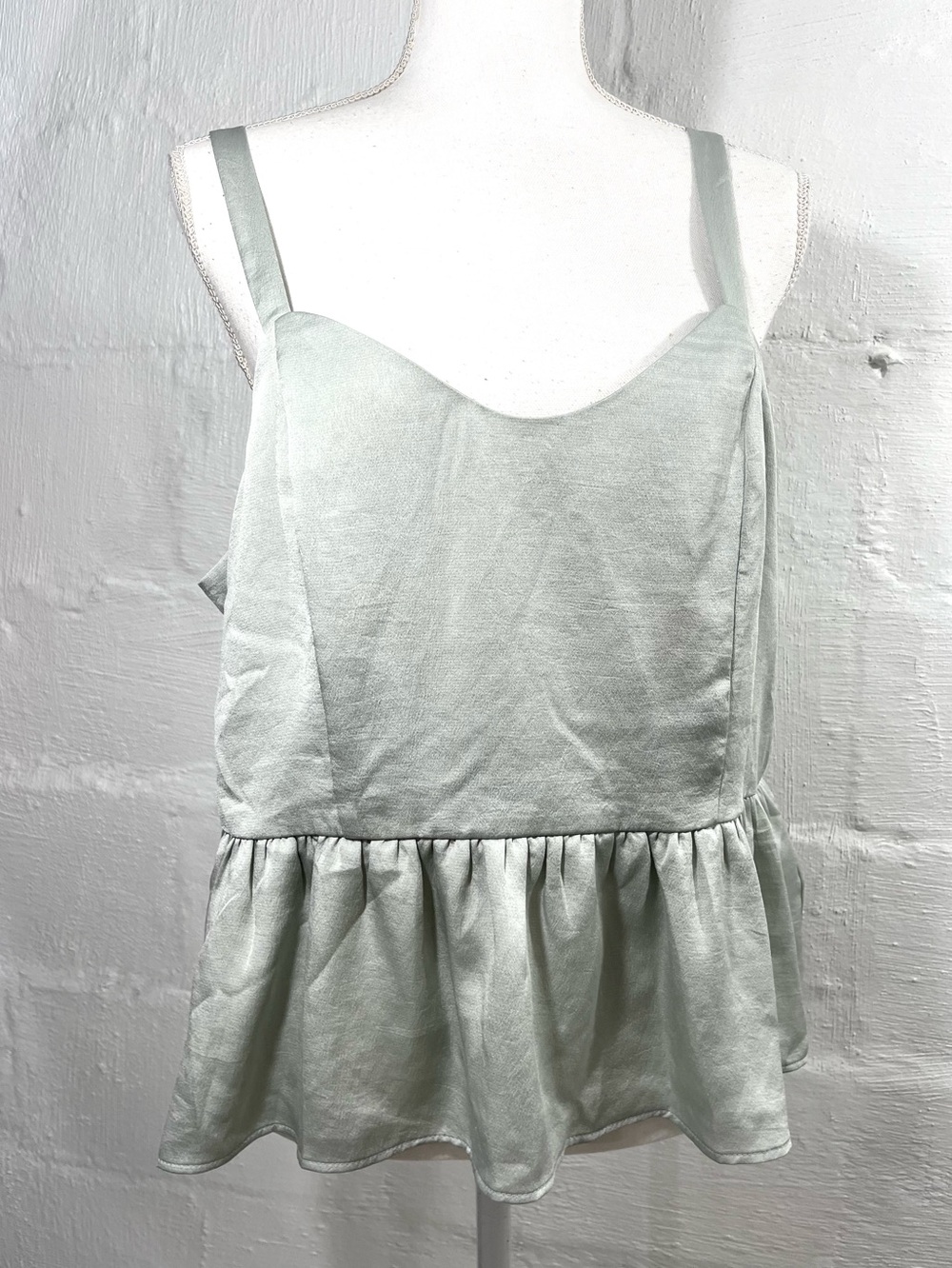 EXPRESS PEPLUM TANK NEW WITH TAG